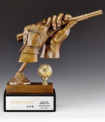 청동골프트로피