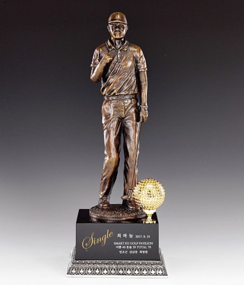 청동골프트로피