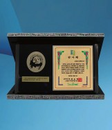 순금판+Crystal 자개가리비상패