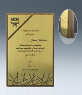 인쇄판+원목상패