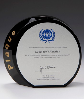 블랙크리스탈상패