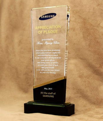 화이트+옐로우+블랙크리스탈상패